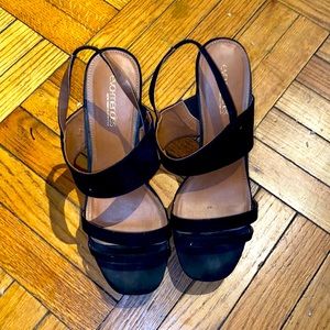 Black Block heels